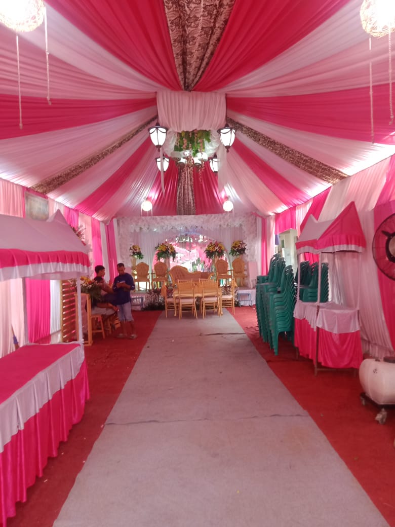 KAIN ABUTAY / BAHAN ABUTAI FILAMIN DEKORASI / HABUTAI UNTUK TENDA DEKOR (METERAN)